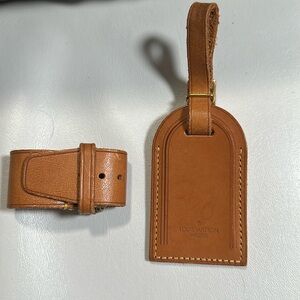 LV PRELOVED MALLITIER LUGGAGE TAG - AS IS